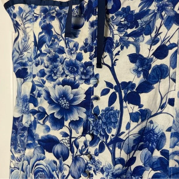 Anthropologie Maeve Strapless Mini Dress